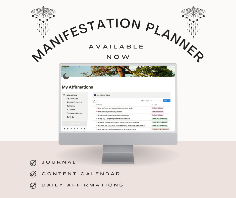 All-in-one Life Planner for Manifestation