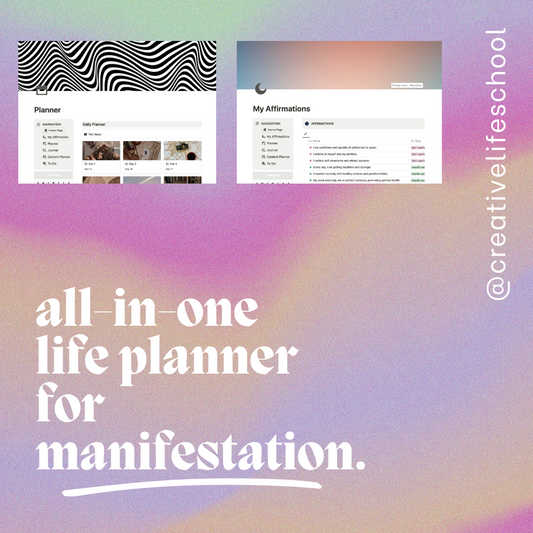 All-in-one Life Planner for Manifestation